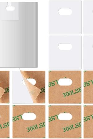60 Pcs Vertical Blind Repair Tabs, Clear Vertical Blinds Replacement Parts Fixers Kit, Vertical Blinds Replacement Slats