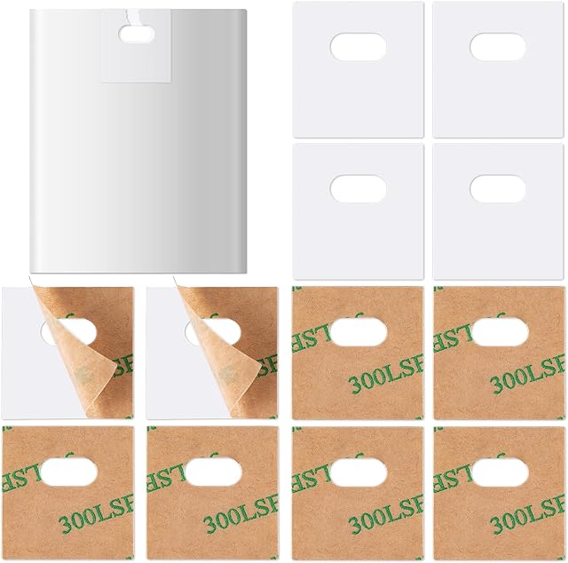 60 Pcs Vertical Blind Repair Tabs, Clear Vertical Blinds Replacement Parts Fixers Kit, Vertical Blinds Replacement Slats