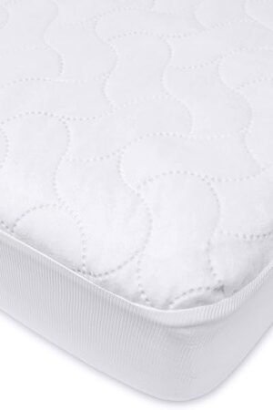 American Baby Company Waterproof Fitted Crib Mattress Protector 52" x 28" - Quilted, Noiseless, Soft & Breathable Crib & Toddler Mattress Pad Cover