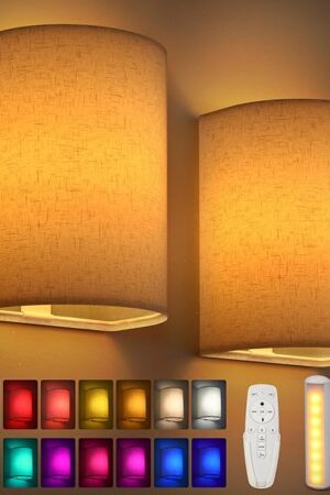 Wall Sconces Wall Lamp Wall Lights Mid Century Modern Colorful Changing