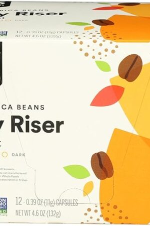 365 by Whole Foods Market, Early Riser Coffee Pods, Medium-Light City Roast, 12 Count