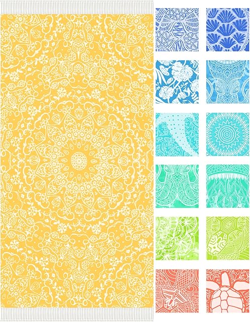 Beach Towel Cotton Extra Large XL Towels