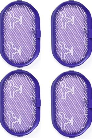 4Pk Filter for Dyson DC44 Animal, DC35, DC31, DC56, DC34, DC30 Digital Slim Exclusive Multi Floor Vacuum Cleaner, Replacement Part #917066-02