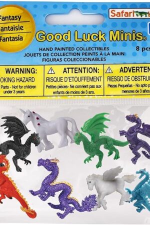 The Safari Ltd. Fantasy Fun Pack - Mini Figures of Mythical Creatures - Educational Toy Set for Boys, Girls, and Kids Ages 5+