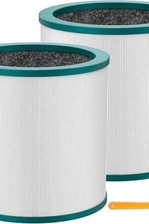 Colorfullife Replacement Air Purifier Filter for Dyson Tower Purifier Pure Cool Link TP01, TP02, TP03, BP01, Compare to Part 968126-03，2 Pack