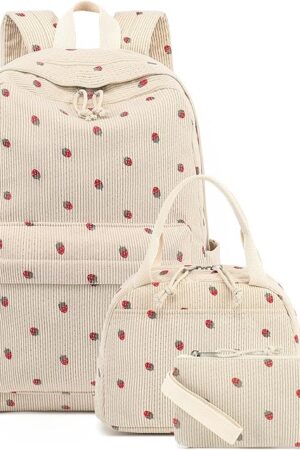 Bluboon School Backpack School Book Bags for Teens Girls Boys Kids