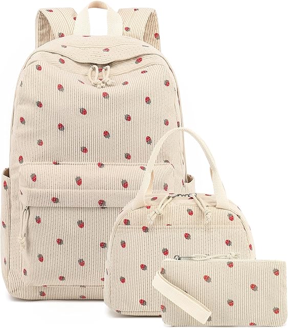 Bluboon School Backpack School Book Bags for Teens Girls Boys Kids
