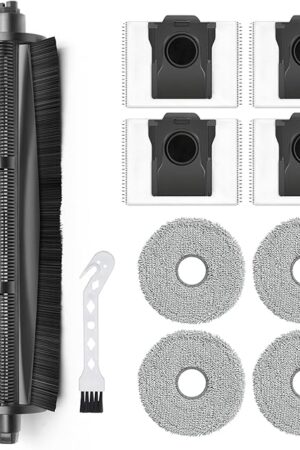 10Pcs TriCut-Brush for Dreame X40 Ultra/ X30 Ultra/ L30 Ultra/ L10s Ultra/ L20 Ultra/ L10s Pro Ultra/ L40 Ultra, for MOVA P10 Ultra/ P10 Pro Ultra/ P50 Pro Ultra Parts Accessories Kit