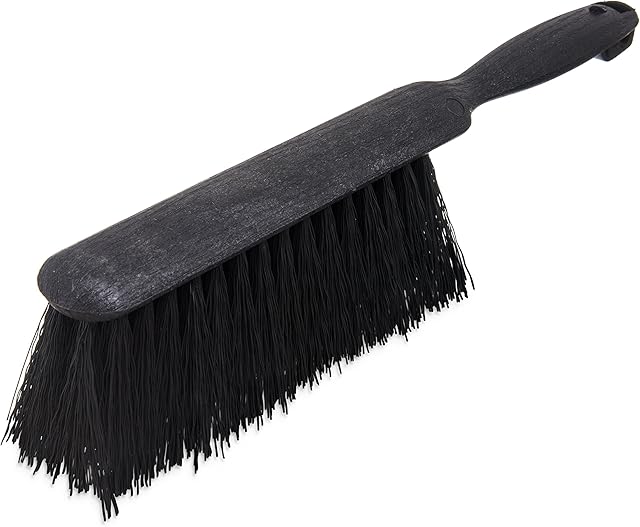 Carlisle FoodService Products 3625803 Fireplace/Bench Brush, 8", Black