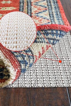 8x10 Non-Slip Area Rug Pad Gripper for Any Hard Surface Floors Keep Your Rugs Safe and in Place