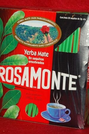Yerba Mate Rosamonte - Mate Cocido - 50 tea bags