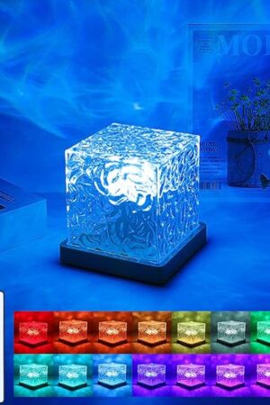 Aurora Glow Lamp Corded Ocean Lamp 16 Colors