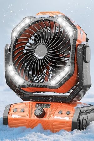 8" Portable Rechargeable Fan Camping Fan