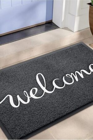 EARTHALL Funny Welcome Mats, Front Door Mat for Outside Entry, Doormat Outdoor/Indoor Entrance, Rugs Entryway Indoor, Outdoor Home Porch Decor 30"x17.5"