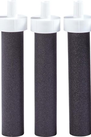 Brita Water Bottle Replacement Filters, BPA-Free, Replaces 1,800 Plastic Water Bottles a Year, Lasts Two Months or 40 Gallons, Includes 3 Filters