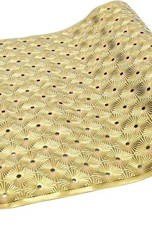 Bathtub Mat Bath Tub Mat 15"x27" Gold