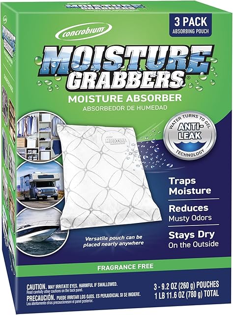 Concrobium 7453276 Moisture Grabbers Humidity Absorbing Pouch, 27.6 oz