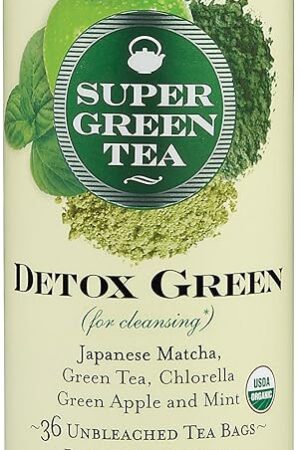 The Republic of Tea, Tea Detox Green Organic, 36 Count