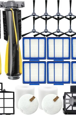 26 pack Replacement Part Accessories for Shark IQ RV101AE Shark AV911S EZ RV1000 RV1001 AV970 AV993 RV912S RV913S AV1002AE Robot Vacuum Cleaner,shark rv1001ae replacement parts