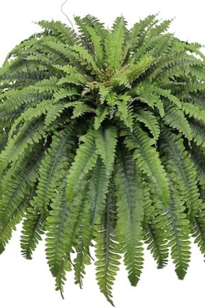 50" Fake Ferns Artificial Plants Large, 98 Fronds Artificial Ferns for Outdoors and Indoors, Suitable for Planter Garden Porch Office Decor