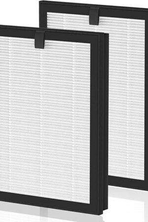ClearAir-A5 Replacement Filter Compatible with VEWIOR ClearAir-A5, 3-in-1 H13 True HEPA Air Cleaner Filter