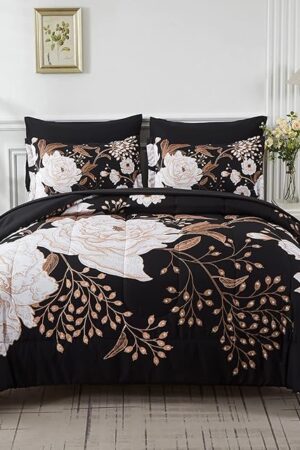 Yogeneg Bed in a Bag Reversible Design Comforter Bedding Set