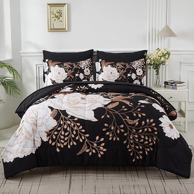 Yogeneg Bed in a Bag Reversible Design Comforter Bedding Set