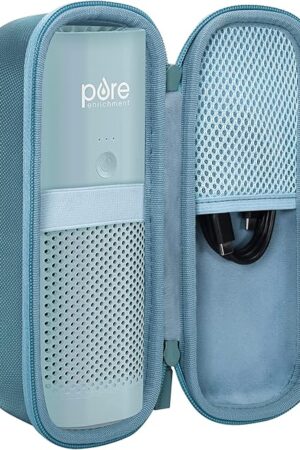 co2CREA Hard Case compatible with Pure Enrichment PureZone Mini Portable Air Purifier (Starlight Blue Case)