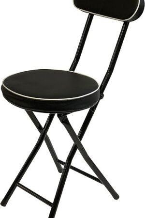 Cushioned Padded Folding Stool