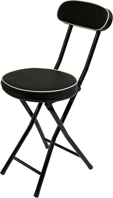 Cushioned Padded Folding Stool