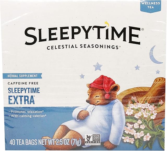 Celestial Seasonings Herbal Tea Sleepytime Extra, 40 ct