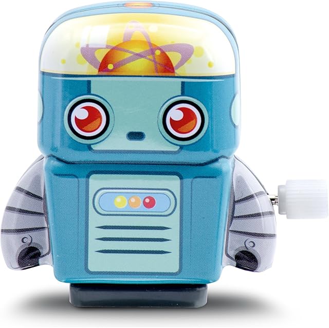 The Schylling Mini Tin Wind Up Robots