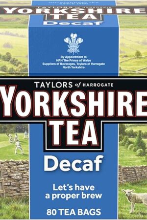 Yorkshire Decaffeinated Tea, 80 Teabags