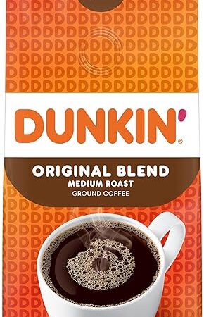 Dunkin' Original Blend Medium Roast Ground Coffee, 12 Ounces