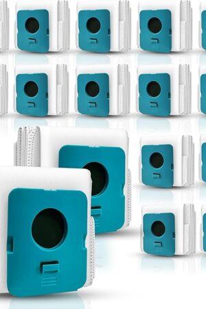 16 Pack Replacement ADB953 Dust Bag for Samsung Bespoke Vacuum Bags, Compatible with Samsung Bespoke Jet Cordless Stick Vacuum Cleaner with All In One Clean Station, Fit for Vacuum Bag