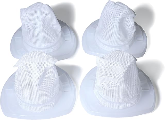 4 Pack VF110 Filters Replacement for Black and Decker Hand Vacuum Filter by Blutoget - Replaces CHV1410L HHVI315JO42 CHV9610 CHV1210 CHV1510 CHV1410L32 HHVI315JO32 HHVI320JR02 BDH2000L 90558113-01