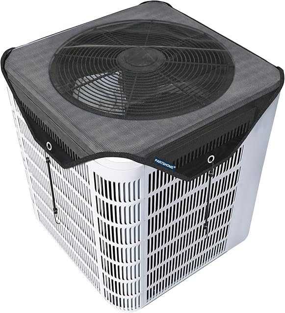 Air Conditioner Covers for Outside units - 36 x 36 Central Air Conditioner Ac Covers for Outside Top Universal Defender Mesh Design (36'' x 36'')
