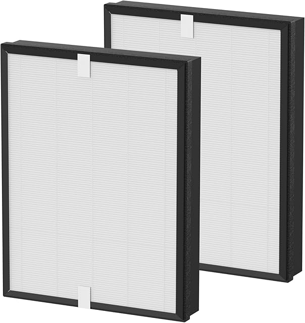 AP-528 True HEPA Replacement Filter Compatible with Air Choice AP-528 Air Cleaner Purifier, High efficiency 3-in-1 True HEPA Filters, 2-Pack