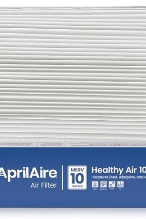 AprilAire 201 Replacement Furnace Filter for AprilAire or Space-Gard 2200 or 2250 Whole-House Air Purifiers - MERV 10, 20x25x6 Air Filter (Pack of 1)
