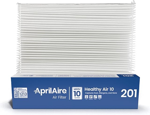 AprilAire 201 Replacement Furnace Filter for AprilAire or Space-Gard 2200 or 2250 Whole-House Air Purifiers - MERV 10, 20x25x6 Air Filter (Pack of 1)