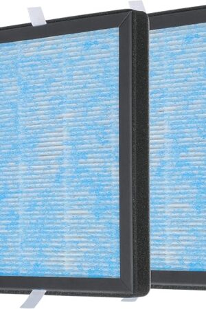 2 Pack R1 P1802 P1801 3-in-1 H13 HEPA Filter Replacement, Compatible with YIOU R1 P1802 and Elechomes P1801 Air Purifier