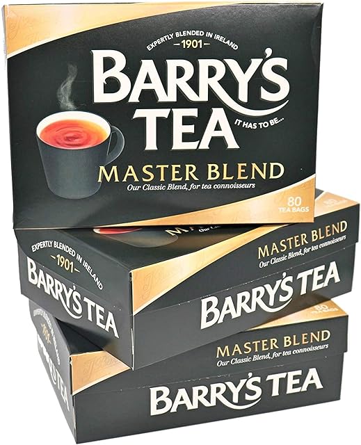 Barry's Tea Master Blend 80 Teabags (3 Pack)