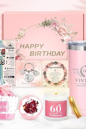 60th Birthday Gifts for Women 60 Year Old Birthday Gifts for Women Cool 60th Birthday Gift for 60 Year Old Woman Happy 60th Birthday Gift Ideas for Woman in Their 60s