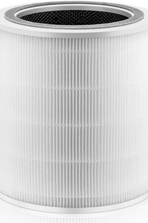 Core 400S Replacement Filter Compatible with LEVOIT Core 400S Smart WiFi Air Puri-fier, Part Number# Core400S-RF, 3-in-1 Efficient Filter, Core 400S-P