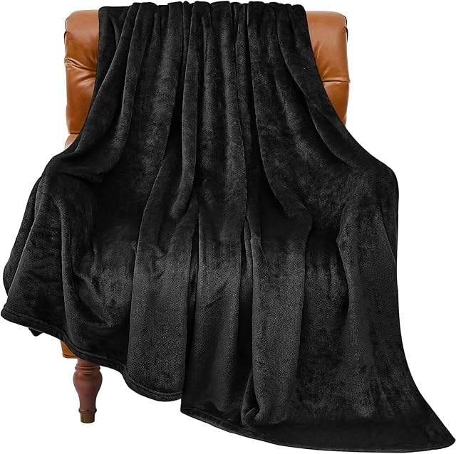 BEDELITE Super Soft Plush Fleece Blanket, Cozy Fuzzy Lightweight Throw Blankets