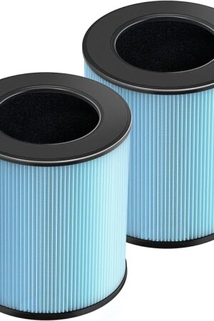 2 Pack MK-03 Air Filter Replacement Compatible with MK-03 Air Purifier, 4-in-1 MK-03 MJ003H HEPA Filter for POMORON MJ003H Air Cleaner, Compare Part MG03JHLX/DH-JH03/MJ003H-RF