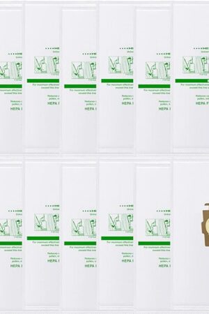 14 Pack 204814 Micron Magic HEPA Filter Plus Bags fit for kirby Part 205811 204814 204811 Universal Cloth Bags and All Kir-by Sentria Vacuum G Series, Avalir Models
