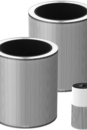 2 Pack C610 Replacement Filter Z Compatible with Winix C610 Air Purifier, 1712-0121-00, 3-in-1 HEPA Filter