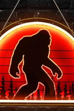Bigfoot Neon Sign, Bright Dimmable USB Powered Sasquatch Neon Lights Sign and Unique UV Printed Funny Big Foot Sasquatch Gifts for Men Women Adults Kids Bigfoot Lovers Wall Art Decors
