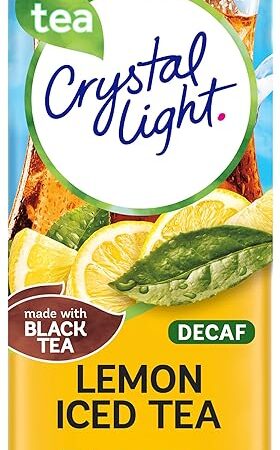 Crystal Light Decaffeinated Lemon Iced Tea Drink Mix (6 Pitcher Packets)